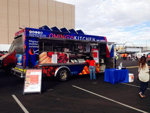 MobileFoodApp's tweet photo. Stop by @omingskitchen @VegasFoodieFest http://t.co/XHRvVTZ9Vw