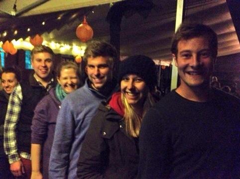Scaresville's tweet photo. Nervous grins before our next victims enter the #ScareZone! #sparepants #screamselfie http://t.co/zXkhDqTzjk