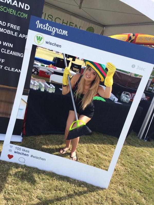 WischenLLC's tweet photo. Come snap a pic with #Wischen today at the #AZTacoFestival! We have movie passes &amp; #Diplo tickets for tonight! http://t.co/AgZgEgsyG6