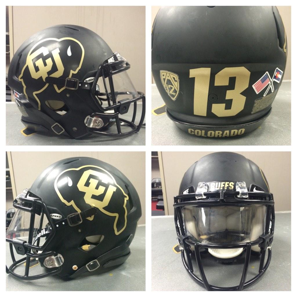 Colorado Equipment on Twitter "Our Helmet GoBuffs http//t.co/J6ODlY4HxX"