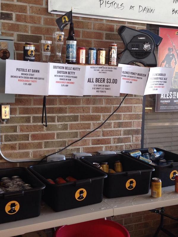 Showdown <a href="/loneriderbeer/">Lonerider Brewing 🍺</a> $3 all drafts including pistols on draft. <a href="/Ncbeerguys/">NC Beer</a>