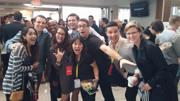 MosesRichu's tweet photo. Random #Sauder meet-up at #TedXVan! http://t.co/dzgjb2pxdT