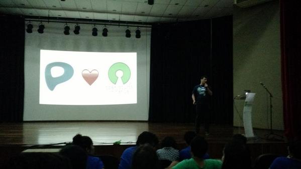 joaomdmoura's tweet image. @kassioborgesm from @plataformatec talking about the tricks that Rails didn't told us at #RuPyNatal