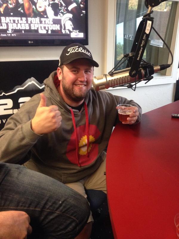 ACBR_espn's tweet photo. What up, @LeftHandBrewing? #NiftyNick #salesrepshow #ACBR http://t.co/umbcKcDsGc