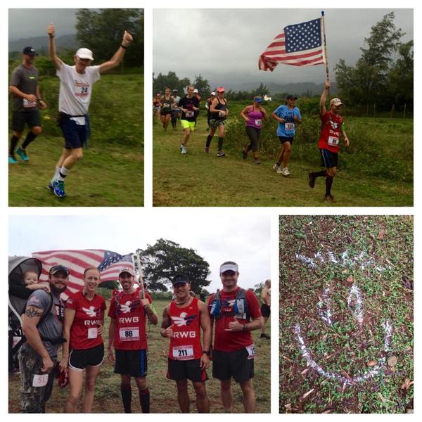 TeamRWBHawaii's tweet photo. In the midst of Tropical Storm Ana TRWB Hawaii kept on trucking! @XTERRAoffroad Gunstock 5k &amp; 1/2 Marathon http://t.co/adOl9YdUaw