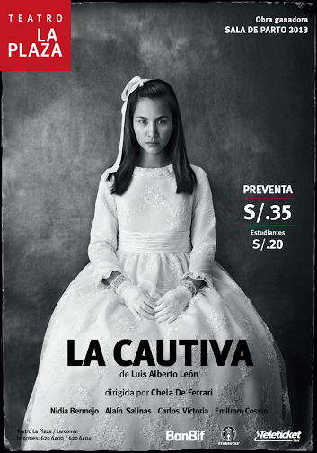 EnlaCuartaPared's tweet photo. No dejes de ver #LaCautiva en el @teatrolaplaza desde este 23/10
http://t.co/arKsSga5My #TeatrosenLima http://t.co/sh68GXQaTK