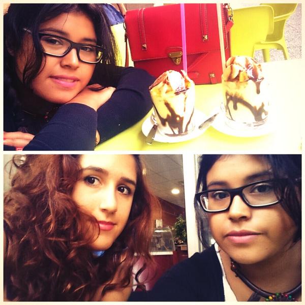 yesenia_2611's tweet photo. Tarde de zaza con mi @Isaoftherivers http://t.co/bKcYwUktjW