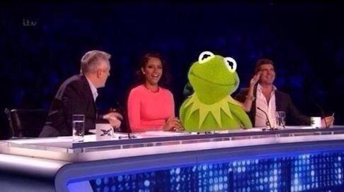 NikketaMarie's tweet photo. Cheryl kermit...!!! I adore Cheryl and think she's amazing but this is a little funny :-) http://t.co/VXgA1lAyfp