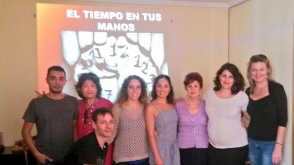 Llenazo en el #taller de esta mañana de Linda Gómez "El #tiempo en tus manos"