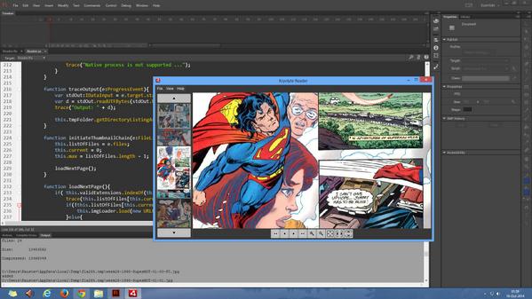 KaustavHimself's tweet image. Fixing File I/O bugs and improving the UI. #ActionScript3 #AdobeFlash #appdev #android #AdobeAIR