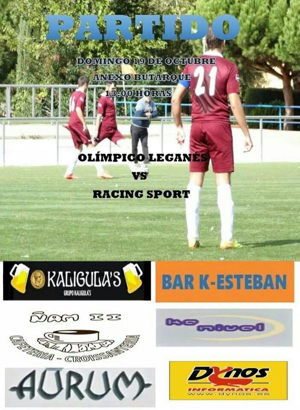 CD_Olimpico_'s tweet photo. SE ACERCA EL DOMINGO Y QUE MEJOR PLAN QUE VER AL @CD_Olimpico_ EN EL ANEXO DE BUTARQUE. http://t.co/nVrheanG2X
