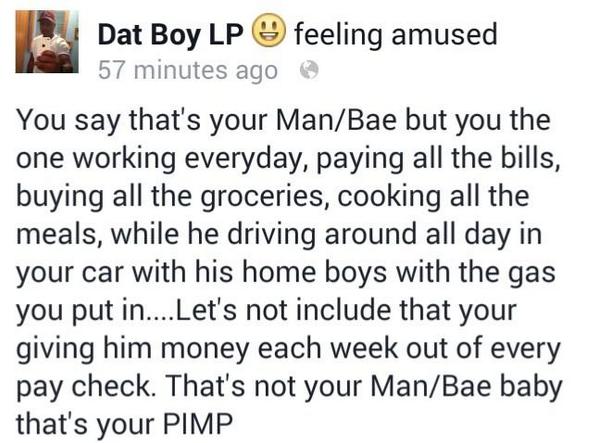 DatBoyLP's tweet image. Lady's Pay Attention