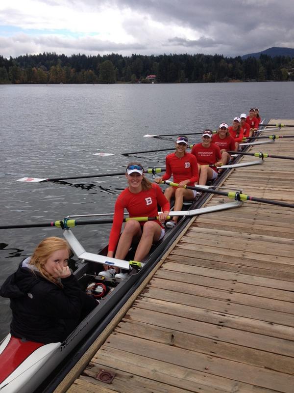 Pushing off for the girls race! #cleareyes