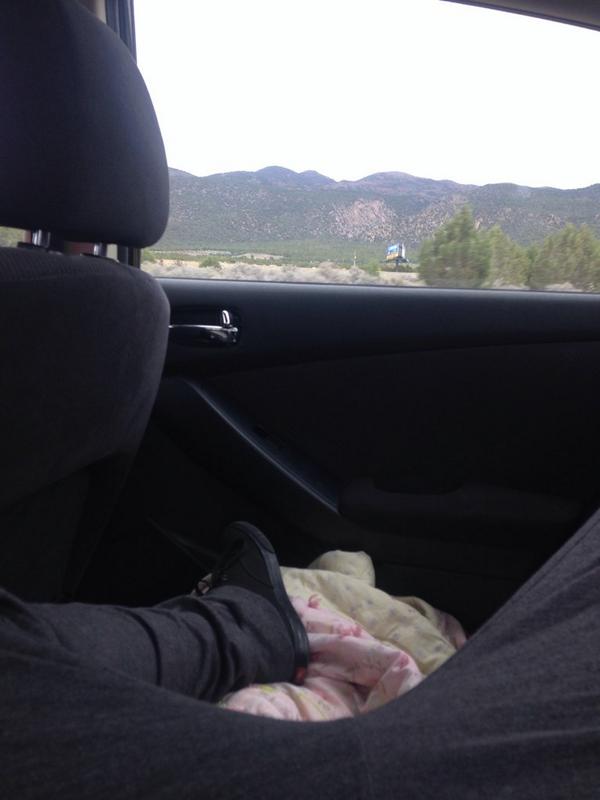 womacktate1's tweet photo. Perks of being an only child #backseattomyself 👑 http://t.co/pzFgoGcKVK