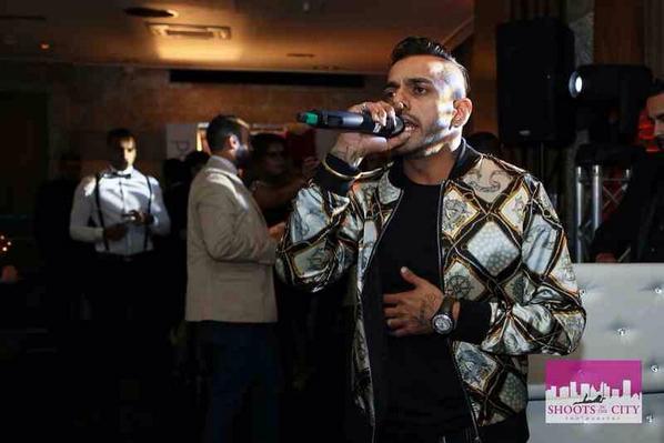 ShootsInTheCity's tweet photo. The Punjabi Rockstar @JuggyD rocking the night @MintLeafLondon http://t.co/d9jPpaq512