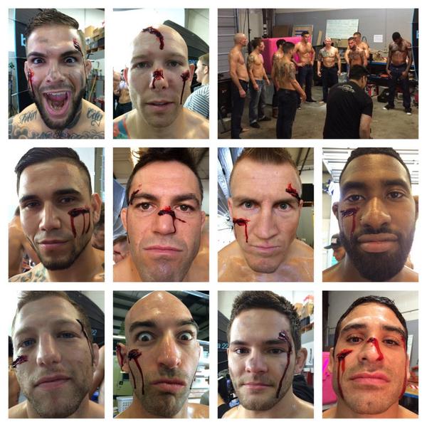 TeamAlphaMale's tweet photo. And that's a Wrap! The #TAM15Calendar is going be sick! Avail. this holiday season! Thanks @honfoto #FightClub http://t.co/nvCo9BXMKm
