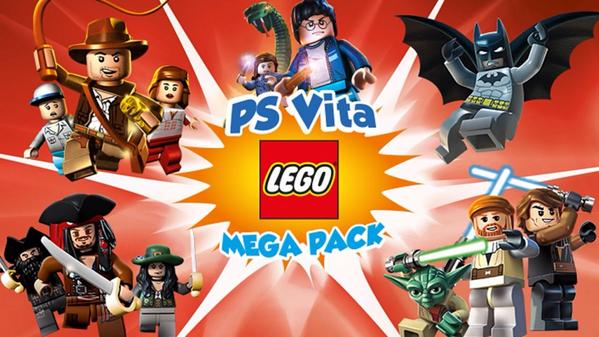 PSVita's tweet photo. Follow and RT to win a Lego Mega Pack code for EU/US! Winner will be chosen same time tomorrow, good luck! #PSVita http://t.co/UBtsCzt7fN