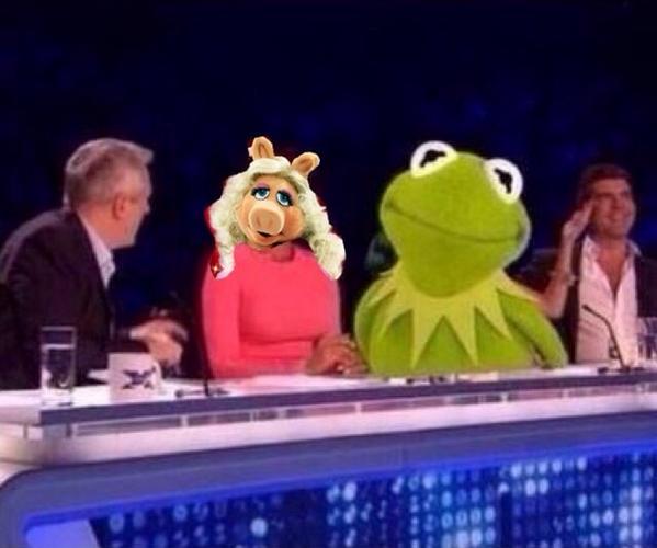 chapperz_91's tweet photo. #xfactor #Xfactor2014 #XFactor80sWeek #kermit http://t.co/as4wkdO0LV