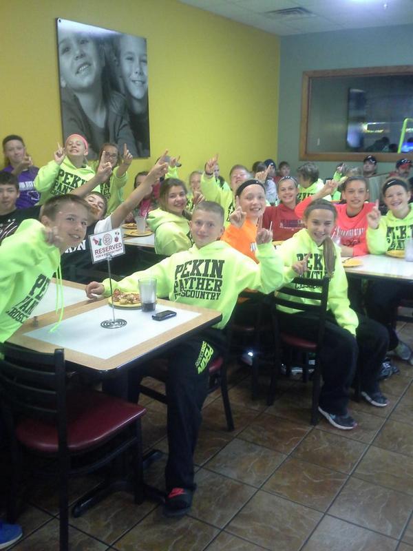 CoachEidahl's tweet photo. The champs #pekinpride #pekinxc #statemeet http://t.co/U7C0KpmWRy