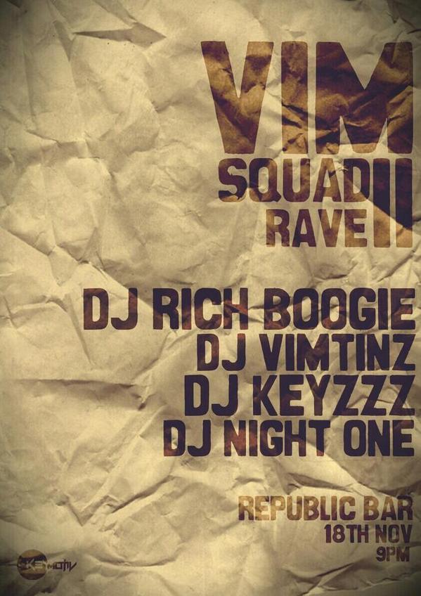 akwaabamusic's tweet image. Biiiiig tinz in Accra tonight! @djvimtinz @DJKEYZZZ #RichBoogie &amp;amp; #KnightOne #streetdisco action @TheRepublicGH !