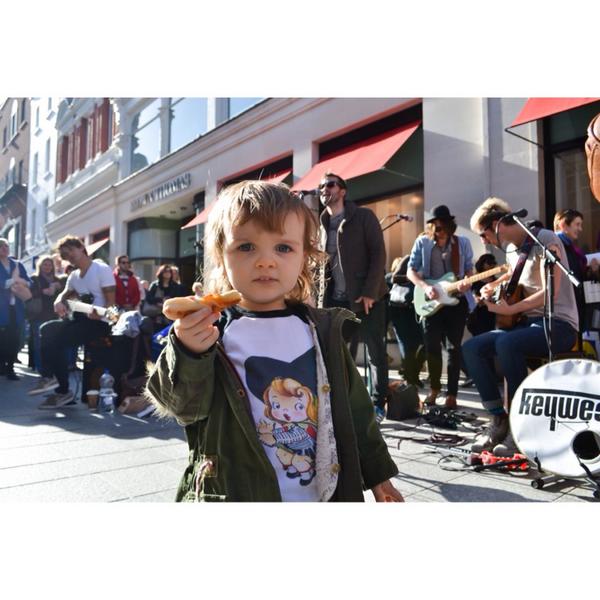 We love when we catch one of @Keywestofficial's #busking gigs on #graftonstreet. #keywest #dublinmusicscene