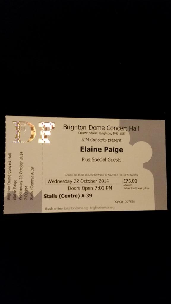 _1iza_'s tweet photo. three days left until @elaine_paige ... http://t.co/NiPumQddfB