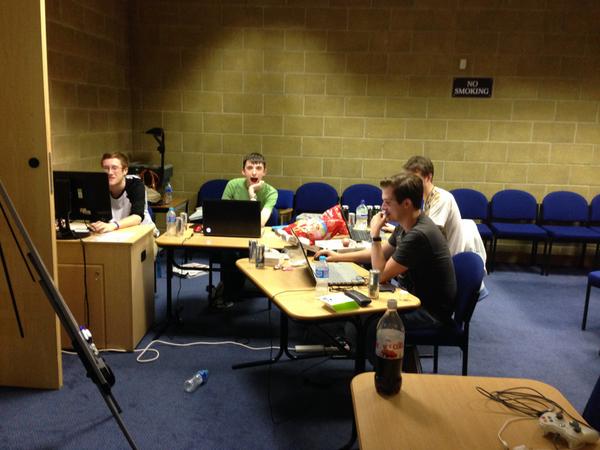 hackathonPlym's tweet photo. 9 hours in and the hack is well under way! Thanks to everyone who has supported us to make this possible! http://t.co/R9kcJULfiQ