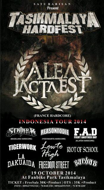 selamat pagi streetHC, satukanlah raga,jiwa dan tenaga kalian tanpa saling menghina...let's party at hardfest 2014