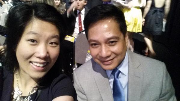 wisheventsbiz's tweet photo. Spending the evening at #splash2014 gala wotj @JoyceWu88. @JWagstaffe &amp; @CBCEarlyEdition ready to host the evening. http://t.co/oA7ncjkZQN