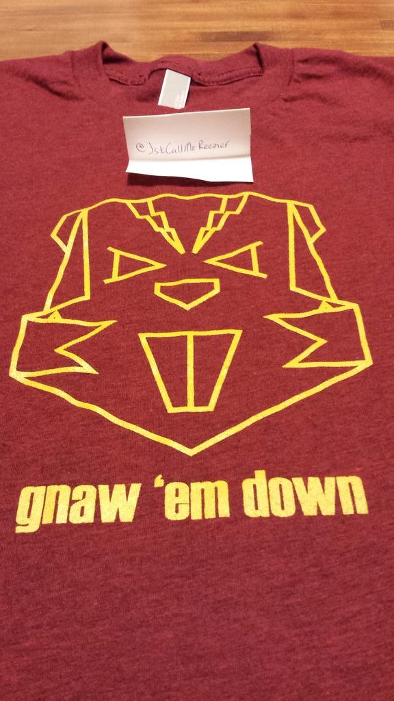 involvedtees's tweet photo. @JstCallMeReemer we expect a photo when it arrives! Ha. Check your DM for details. #GnawEmDown #Gophers #involvedtees http://t.co/8iNHX4erNj