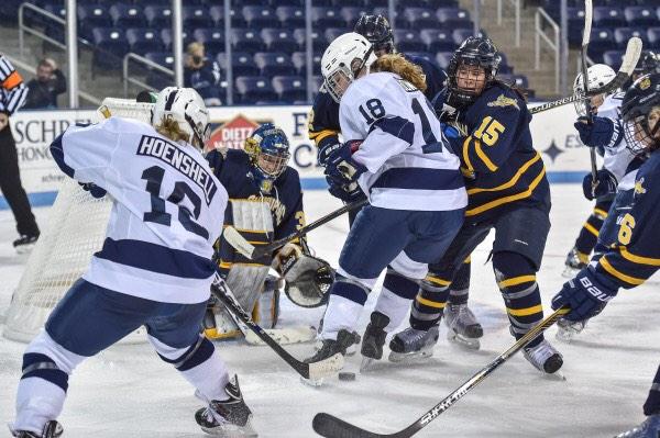 D1 Skippers share a highlight photo - <a href="/lbow18/">Laura Bowman</a> and <a href="/syd_rossman/">Sydney Brady</a>