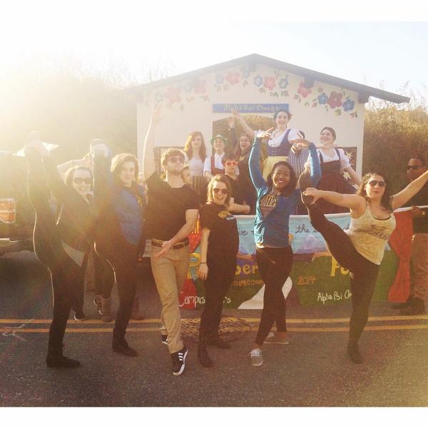 We had a blast competing in this years homecoming parade!! #proftoberfest #rowanhomecoming #firstplace