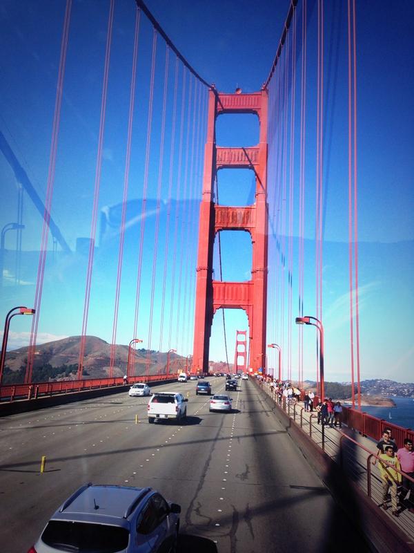 MeganAlletson's tweet photo. That's a big bridge. #WeRunSF http://t.co/klXqgDqBhc