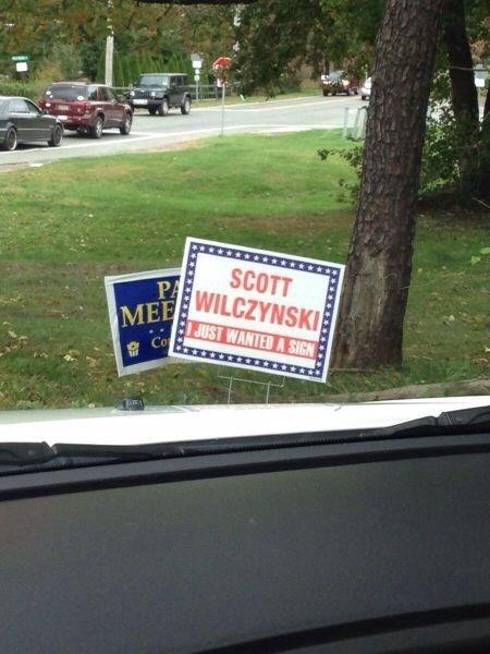 GoldenStatesman's tweet image. Don't We All Just Want to Get Our Name Out There? #signproblems #truth #campaignseason chzb.gr/1DgCIIV