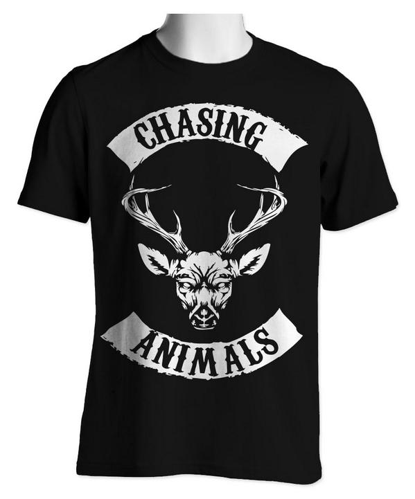 ChasingAnimals's tweet photo. RT/FAV/MENTION TO WIN ONE OF THESE http://t.co/EBsegKB8Lh ZOMBIE DEER TEES! 100+RT&amp; we will have 2 winners! http://t.co/GIcp4GNEyA