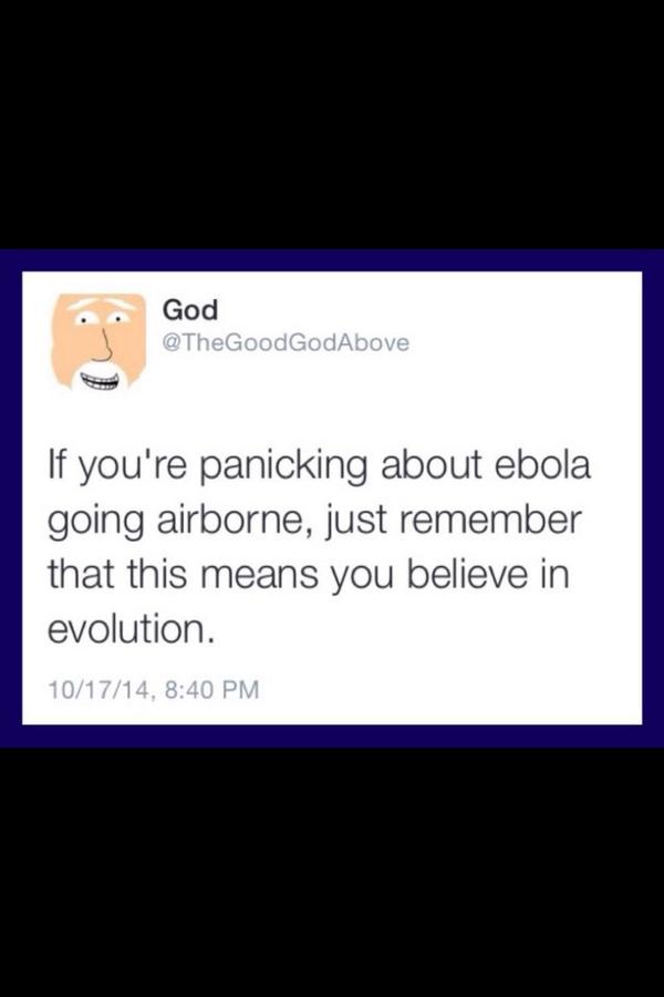 Gothicvampyre87's tweet image. #Ebola #evolutionisreal