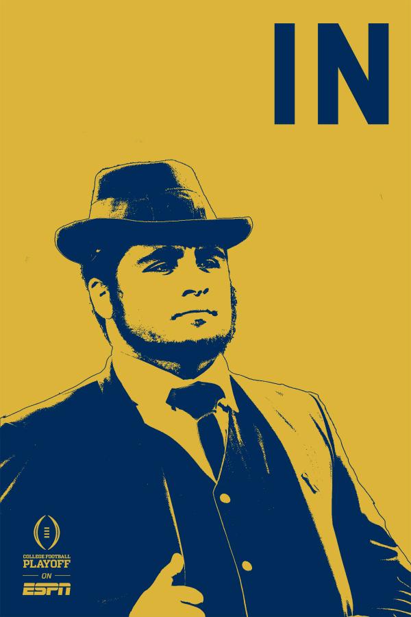 CollegeGameDay's tweet photo. RT if #5 Notre Dame snaps #2 Florida State’s 22 game winning streak. #NDvsFSU http://t.co/1pMyEmA4uq