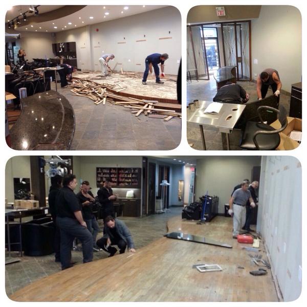 salongaboa's tweet photo. It's that time! Salon Gaboa has begun the renovation process! Team Gaboa is looking forward to the new change! http://t.co/U73qWquXwz
