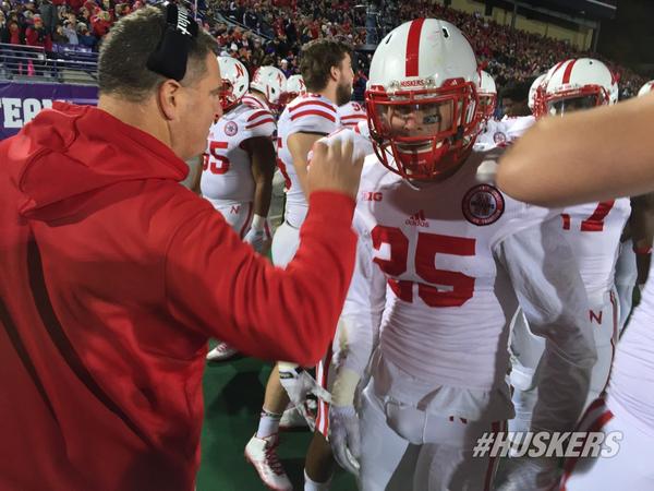 Nate Gerry!

INT in the end zone. LEGGO #HUSKERS!!