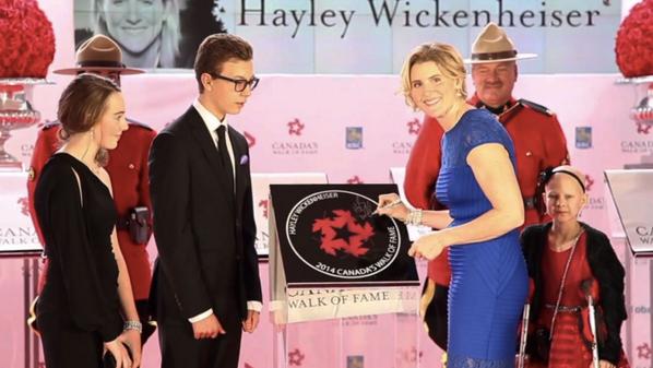 TeamCanada's tweet photo. ICYMI @wick_22's star on @CWOFame unveiled today: http://t.co/5TY11yD7Hw <- Gallery &amp; video. #CWOF2014 http://t.co/f1sOIQW7AO
