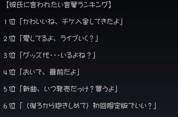 Karen 彼氏に言われたい言葉ランキングを嵐さんに言ってもらいました 嵐で妄想 Http T Co Ir7f9xrklm Twitter