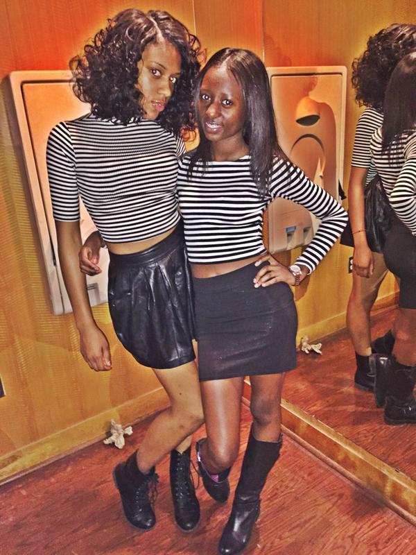 _Klaa5's tweet photo. She match my fly 👯 that's why I keep her by my side 😎 #heyprincess!☺️ http://t.co/OB9Q7478f0