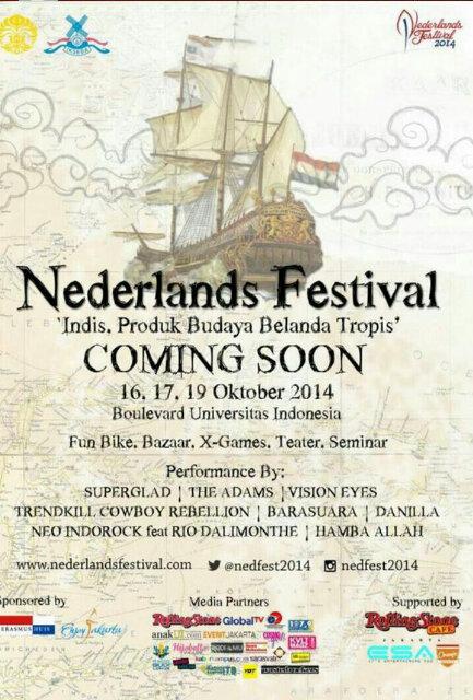 Kami akan bergema bersama legenda hidup Indorock, Rio Dalimonthe, di @Nedfest2014 jam 5 sore ini. Gabung!