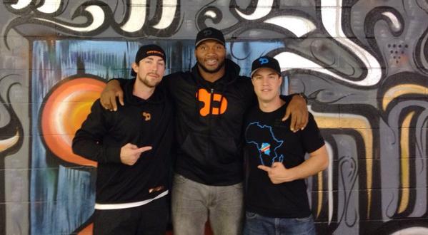 DRYWORLD_Brands's tweet photo. Was our honour to have big @rolly_lumbala46 roll through #theCHURCH and share his story and wisdom with us yesterday! http://t.co/sOirJgSnNA