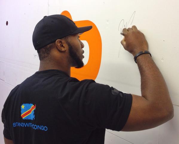 DRYWORLD_Brands's tweet photo. Was our honour to have big @rolly_lumbala46 roll through #theCHURCH and share his story and wisdom with us yesterday! http://t.co/sOirJgSnNA
