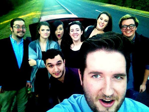 ClintonTodd's tweet photo. "Adventures With Friends". This could also be called "Selfie While Broke Down". #flybitches http://t.co/JpEu0VaKqi