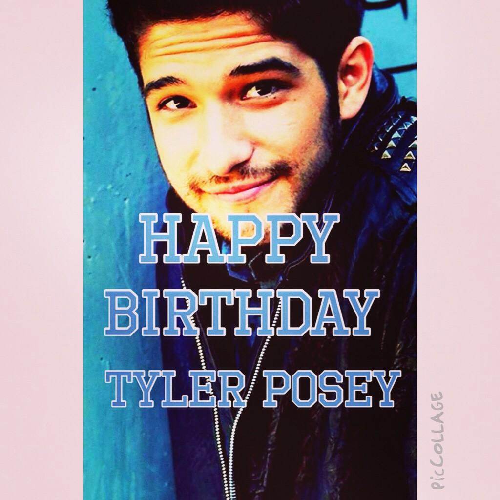 Happy birthday Tyler Posey  