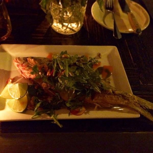 Dinner for one. Highlight of the day, flipping it over and...NEW FISH!
<a href="/lasirenachicago/">LaSirenaClandestina</a>
<a href="/juanmanjuan/">John Manion</a>
<a href="/marksteuer1/">Mark Steuer</a>