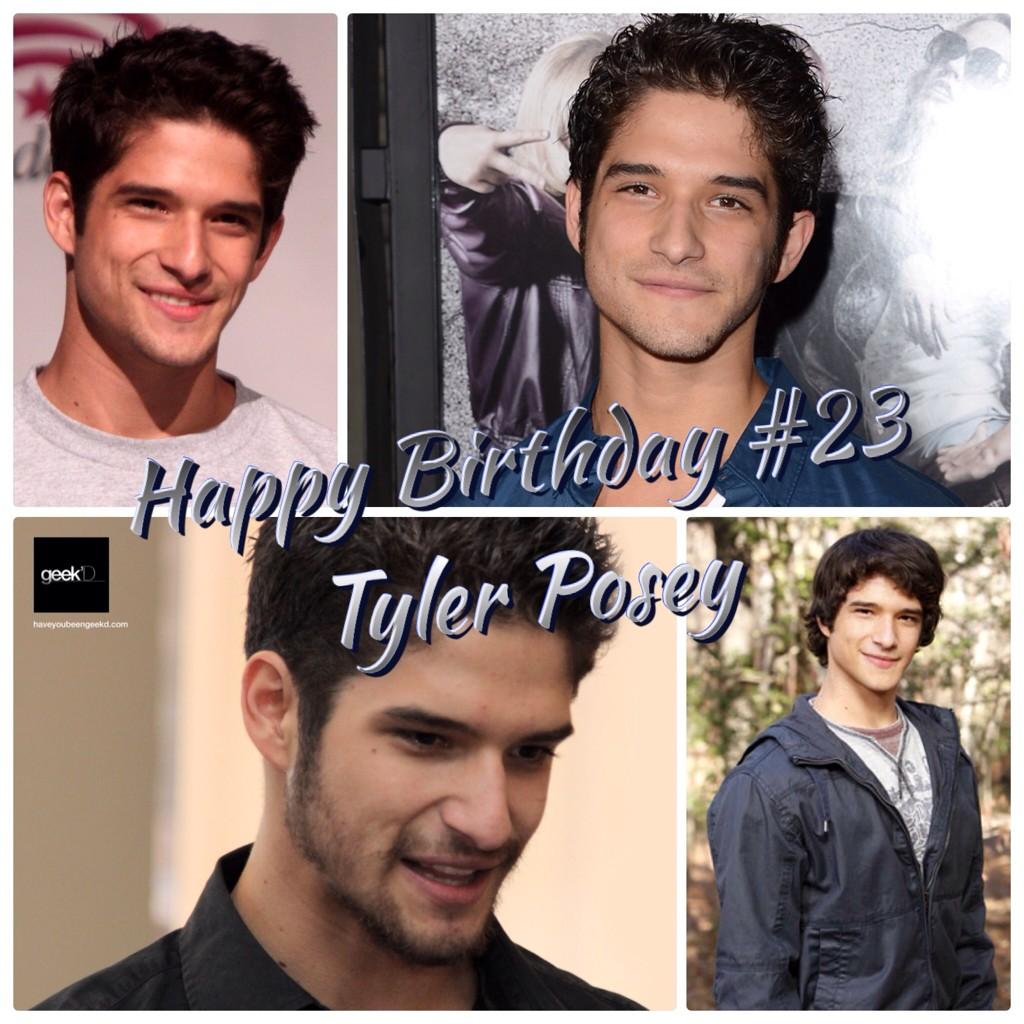 Happy Birthday Tyler Posey!  Love You! 