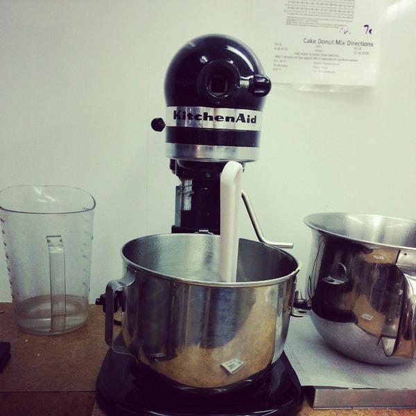 LemonHeavenSD's tweet photo. My #kitchenaide died on me halfway through the #chargers game. Doing stuff by hand like the olden days. Darn thin... http://t.co/speJVOJp9V